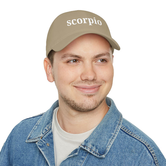 Scorpio Low Profile Baseball Cap