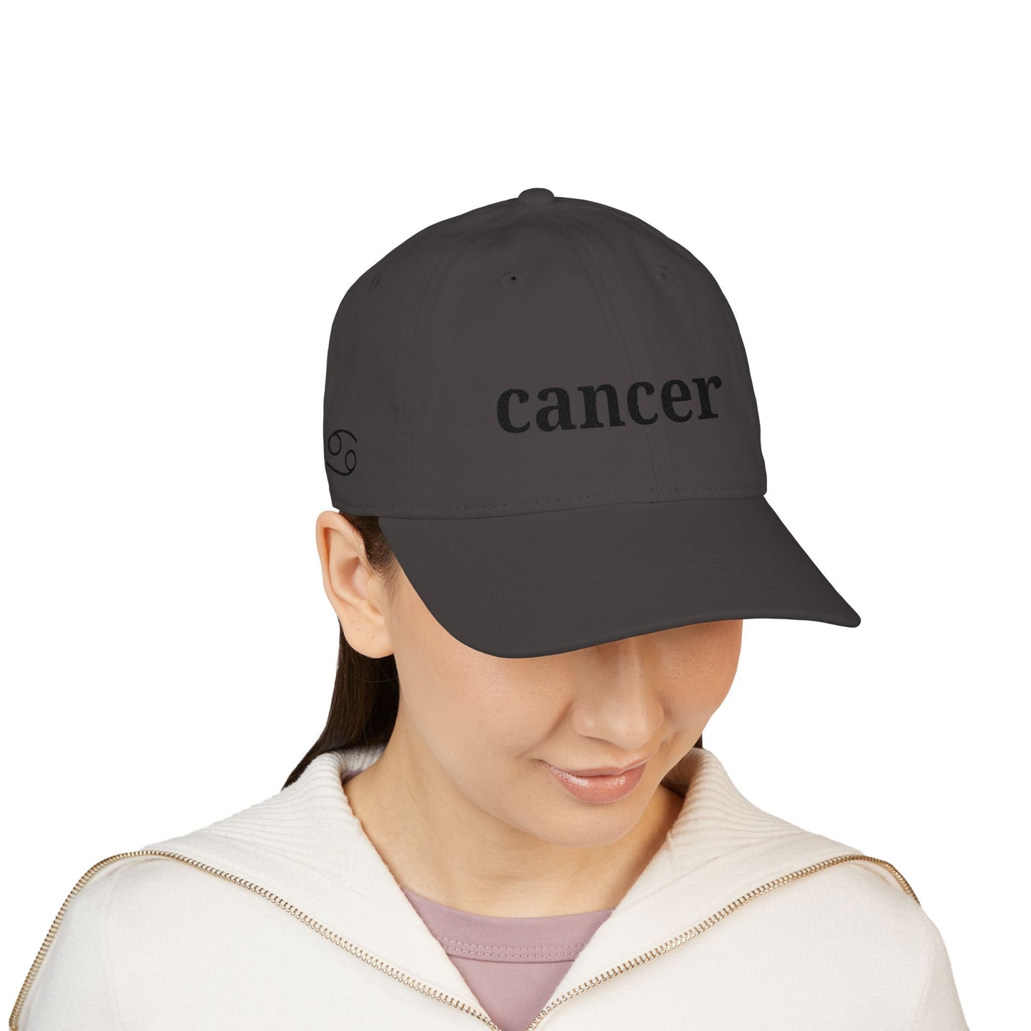 Cancer Embroidered Baseball Cap
