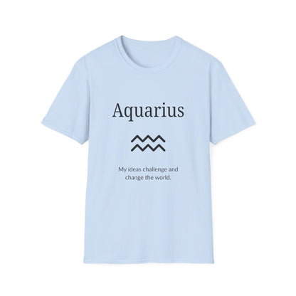 Aquarius Zodiac T-Shirt