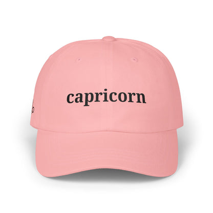 Capricorn Embroidered Classic Dad Cap