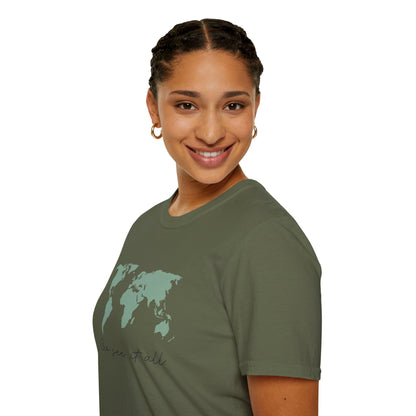 Go See It All World Map T-Shirt