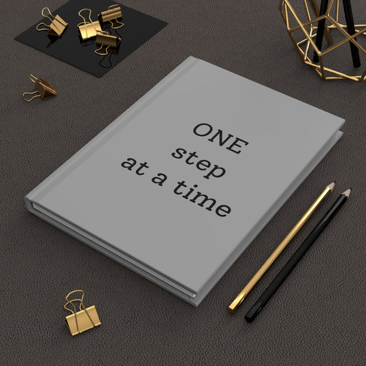 "One Step at a Time" Motivational Notebook/Journal