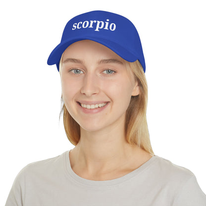 Scorpio Low Profile Baseball Cap