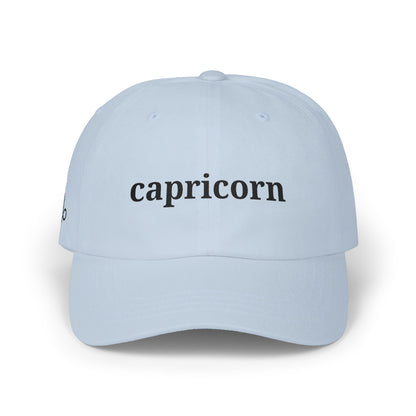 Capricorn Embroidered Classic Dad Cap