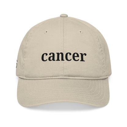 Cancer Embroidered Baseball Cap