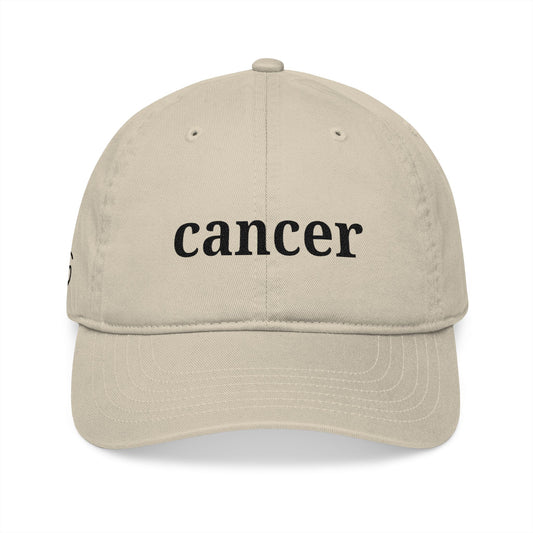 Cancer Embroidered Baseball Cap