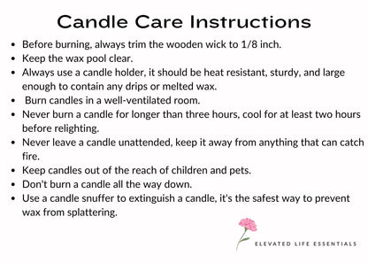 The Calm Collection - Scented Soy Candles