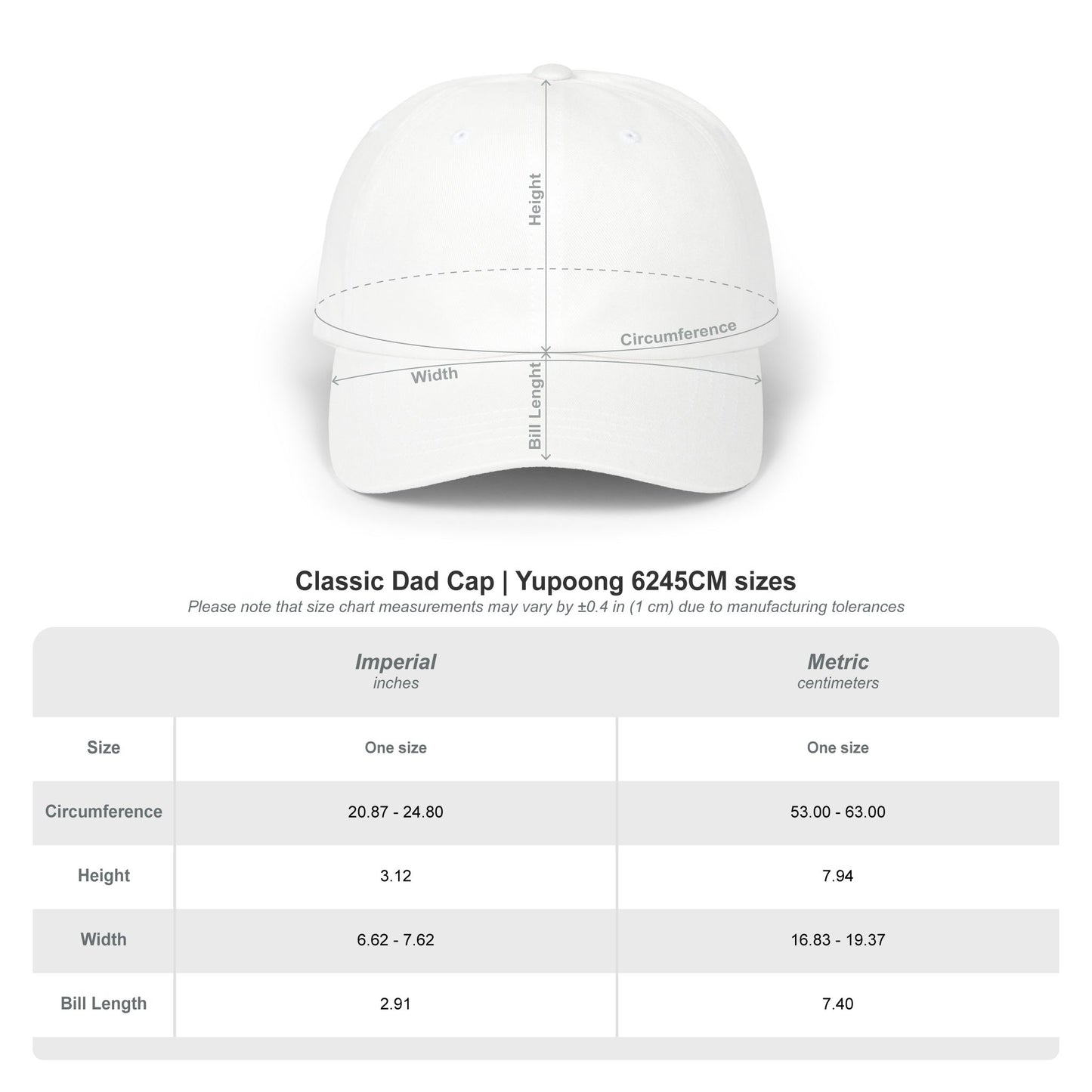 Capricorn Embroidered Classic Dad Cap