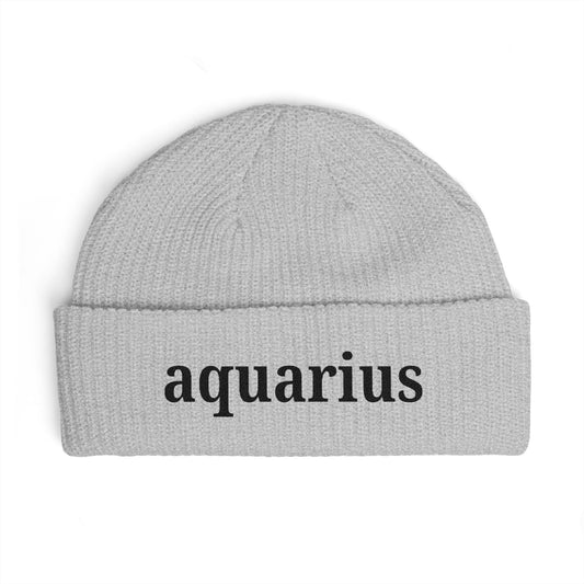 Aquarius Cuff Beanie