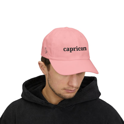Capricorn Embroidered Classic Dad Cap