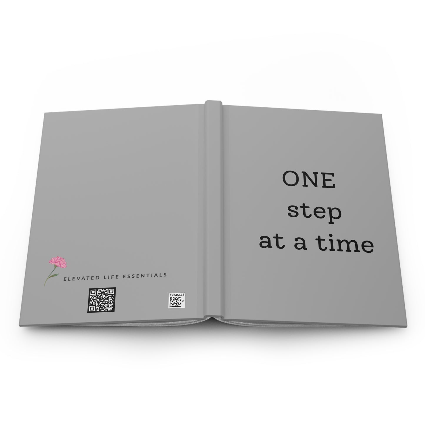 "One Step at a Time" Motivational Notebook/Journal