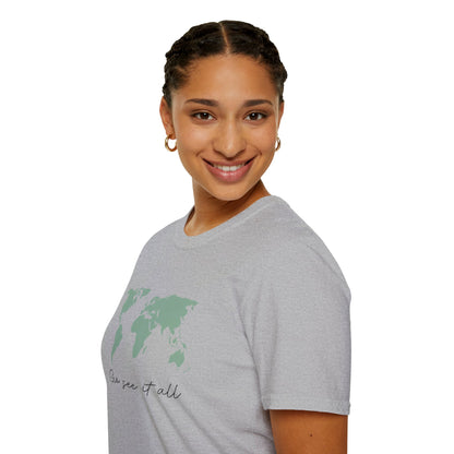 Go See It All World Map T-Shirt