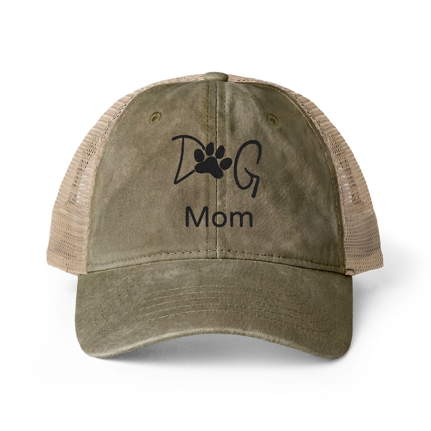 Dog Mom - Mesh-Back Cap