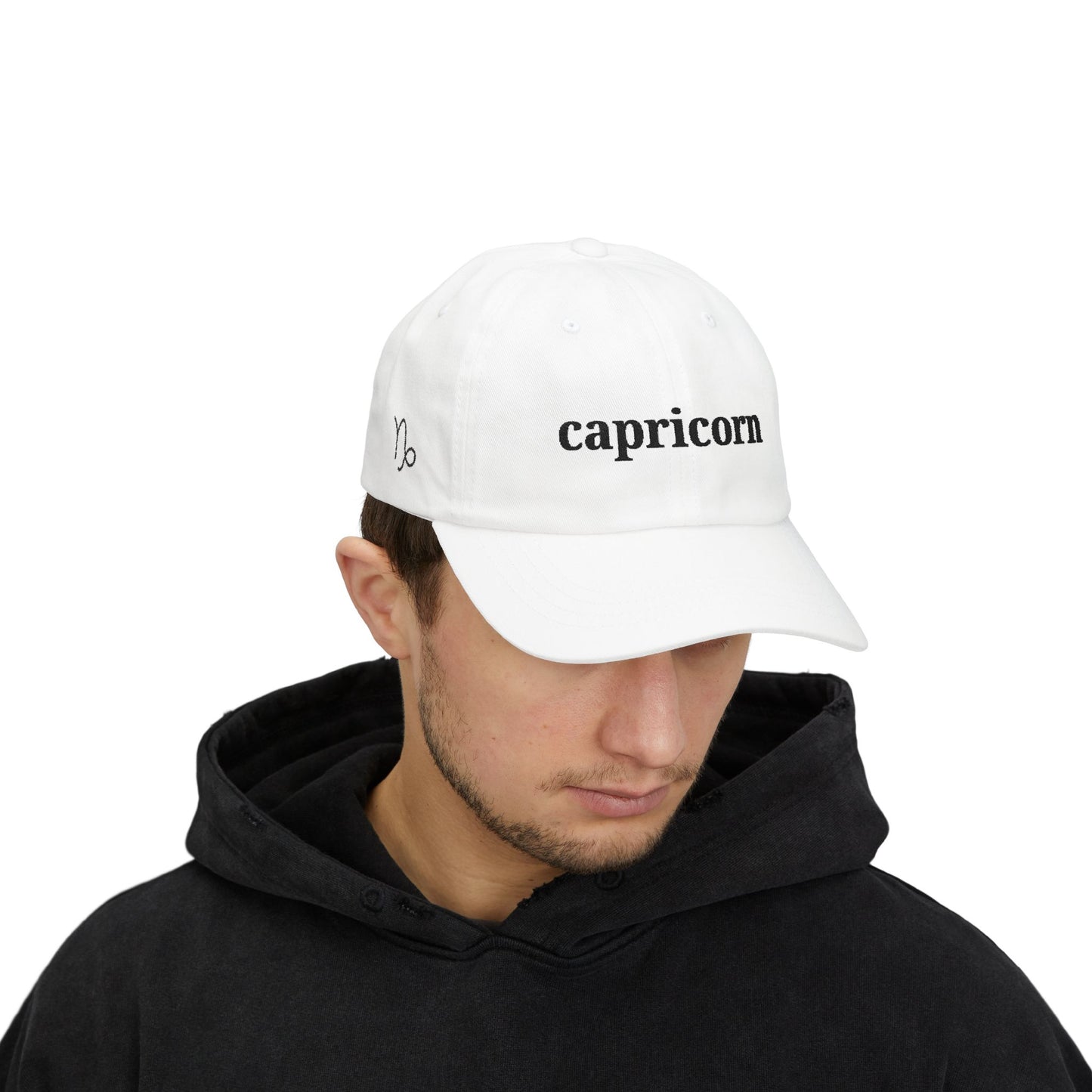 Capricorn Embroidered Classic Dad Cap