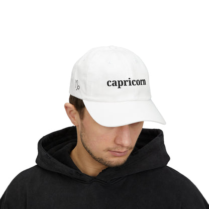 Capricorn Embroidered Classic Dad Cap