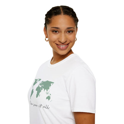 Go See It All World Map T-Shirt