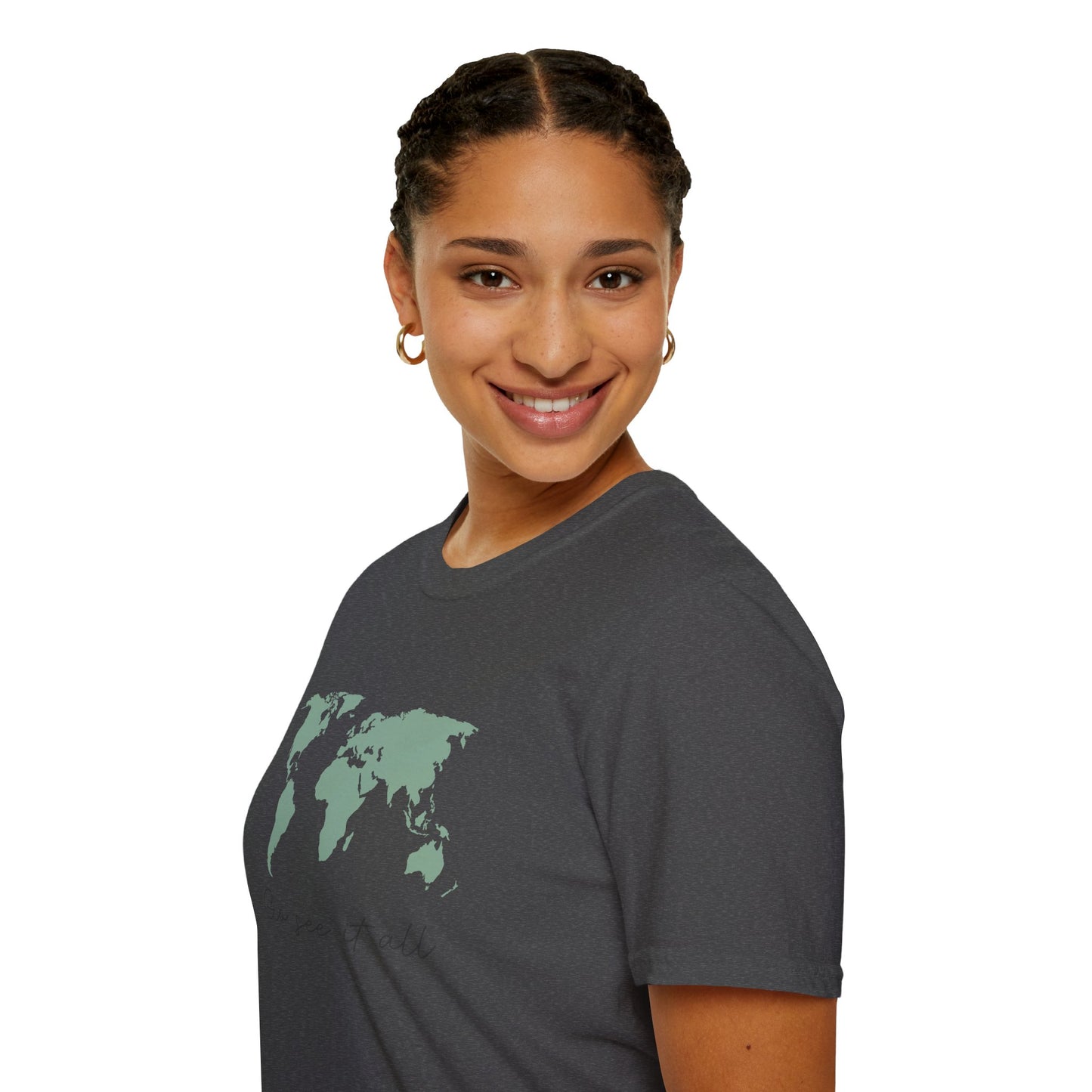 Go See It All World Map T-Shirt